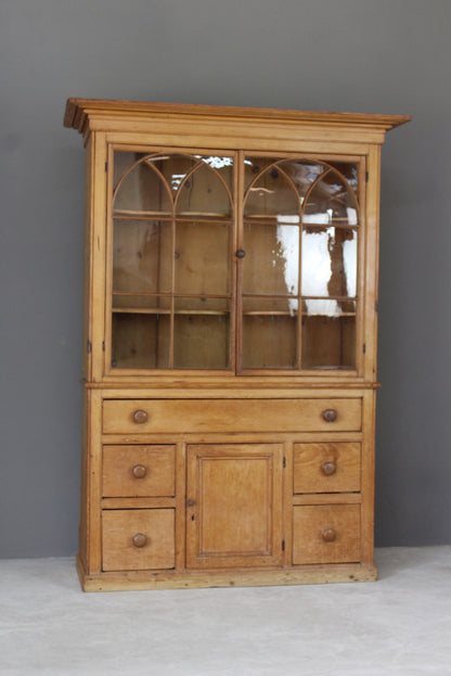 Antique Glazed Pine Dresser - Kernow Furniture