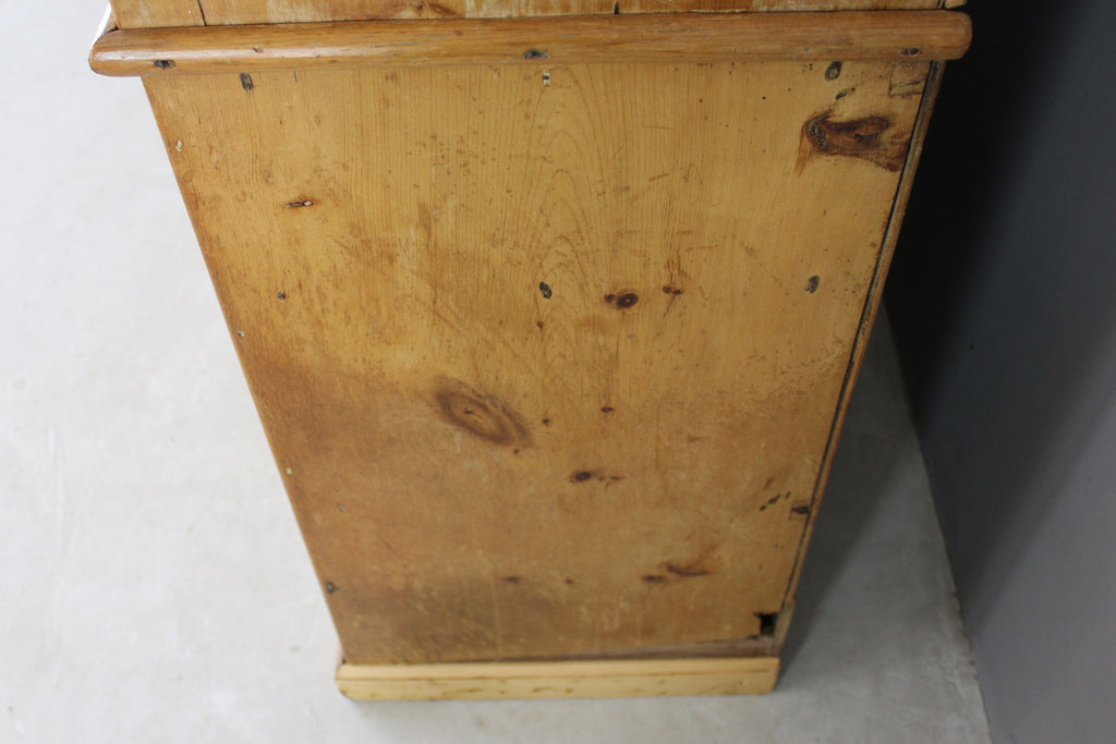 Antique Glazed Pine Dresser - Kernow Furniture