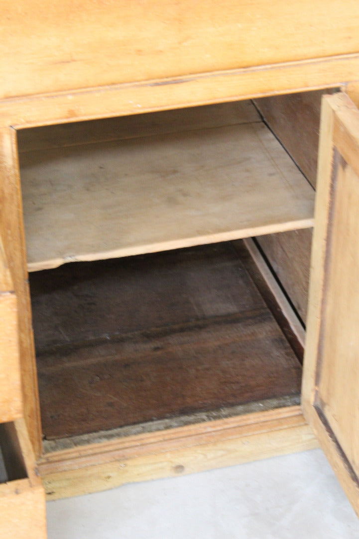 Antique Glazed Pine Dresser - Kernow Furniture