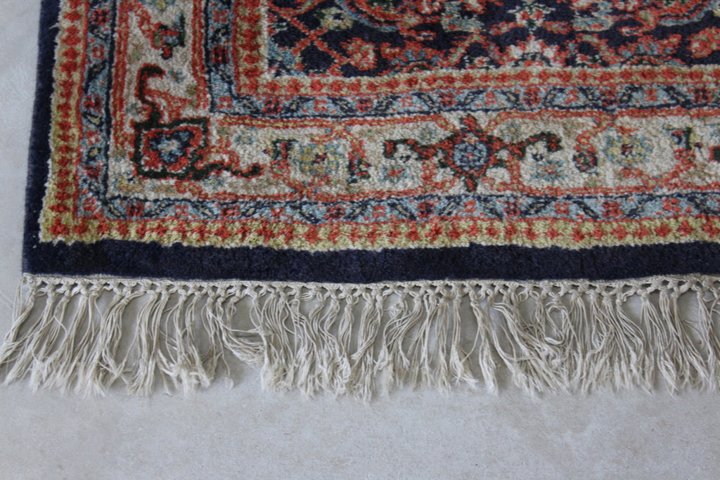 Blue Persian Wool Rug - Kernow Furniture