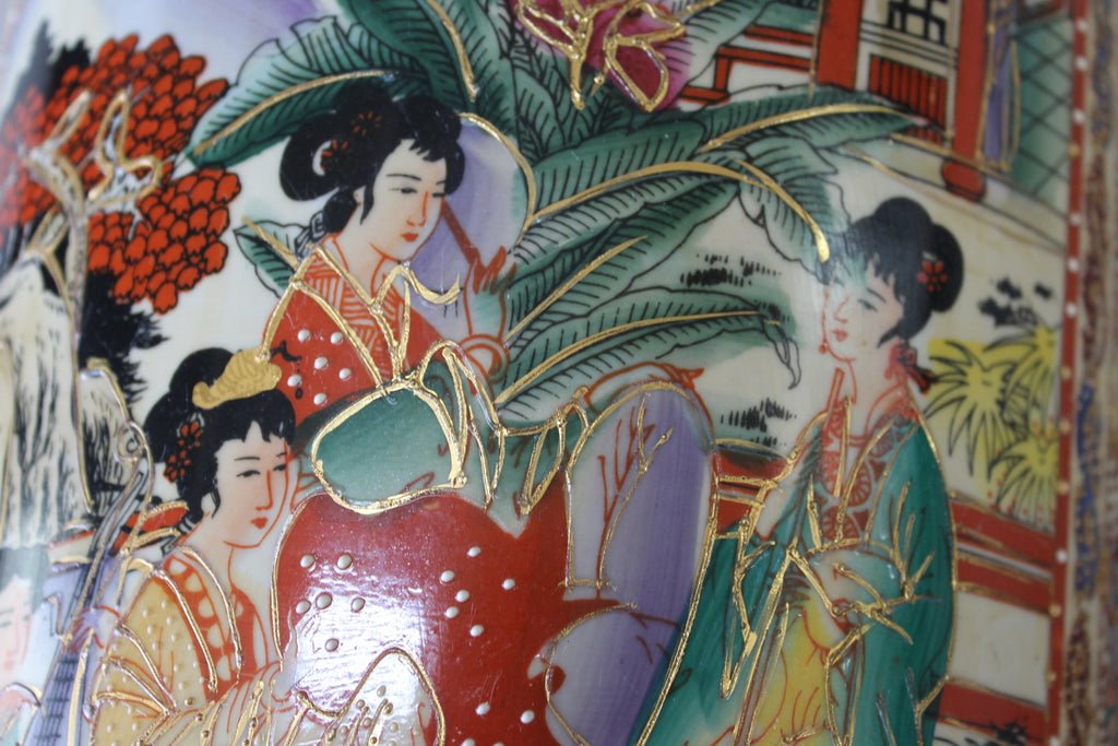 Oriental Umbrella Stand Vase - Kernow Furniture