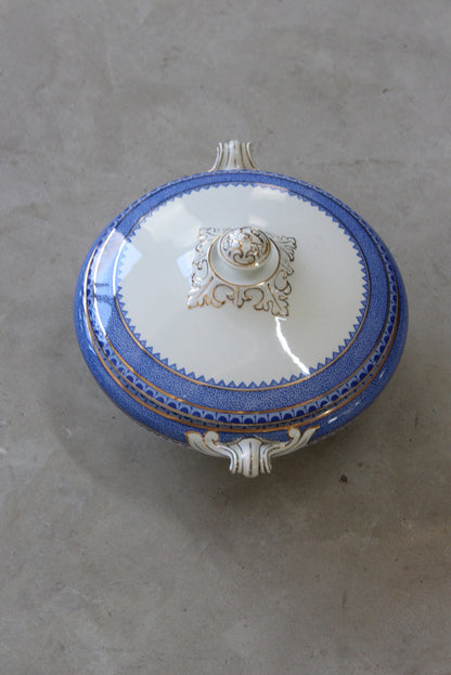 Blue & White Vegetable Dish - Kernow Furniture