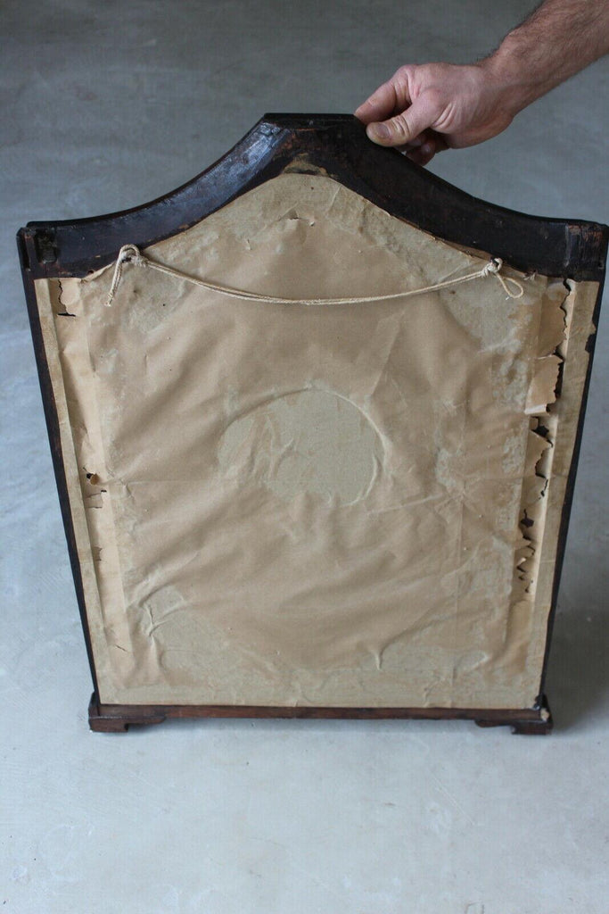 Antique Mahogany Wall Mirror - Kernow Furniture