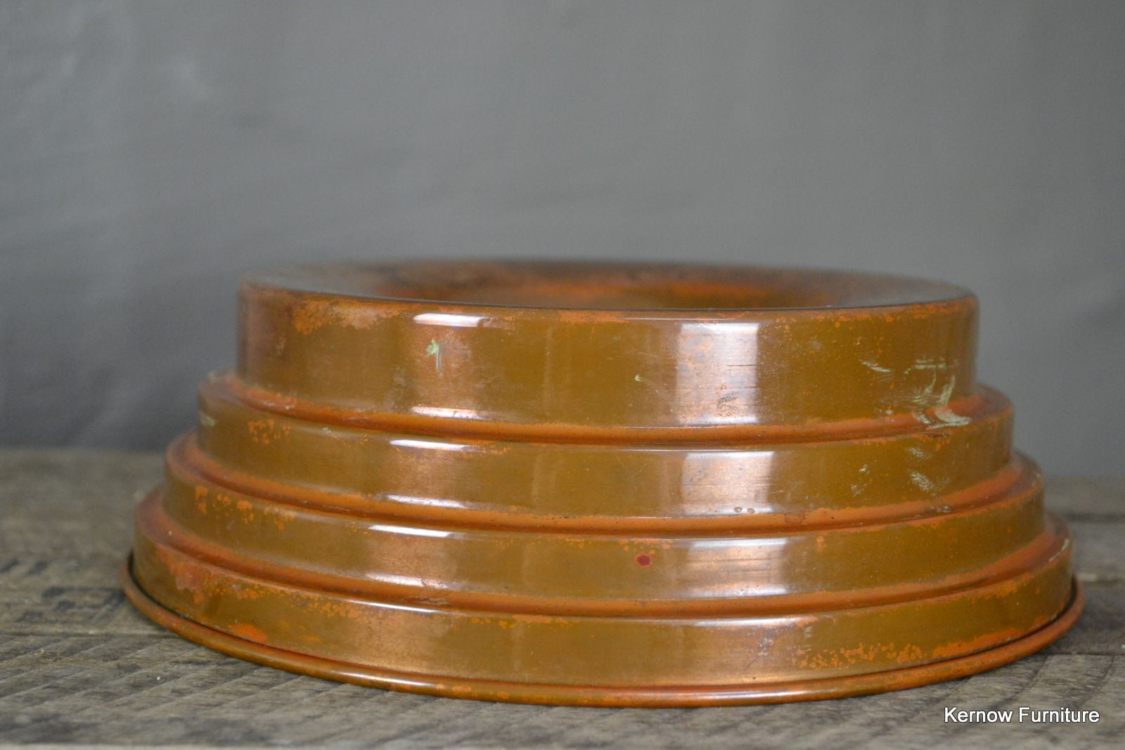 Vintage Copper Ring Jelly Mould - Kernow Furniture