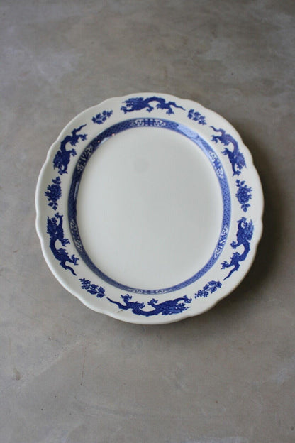 Royal Cauldon Blue Dragon Serving Plate - Kernow Furniture