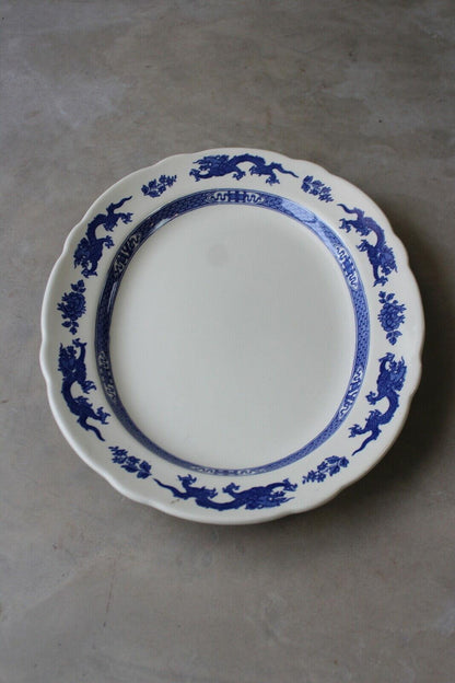 Royal Cauldon Blue Dragon Serving Plate - Kernow Furniture