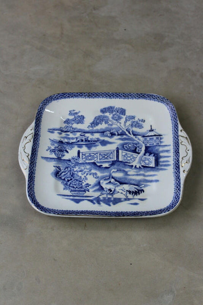 Thomas Till & Sons Burslem Clyde Plate - Kernow Furniture