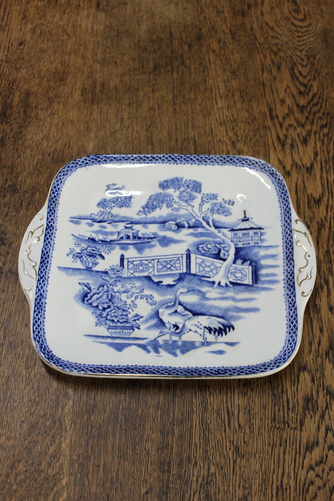 Thomas Till & Sons Burslem Clyde Plate - Kernow Furniture