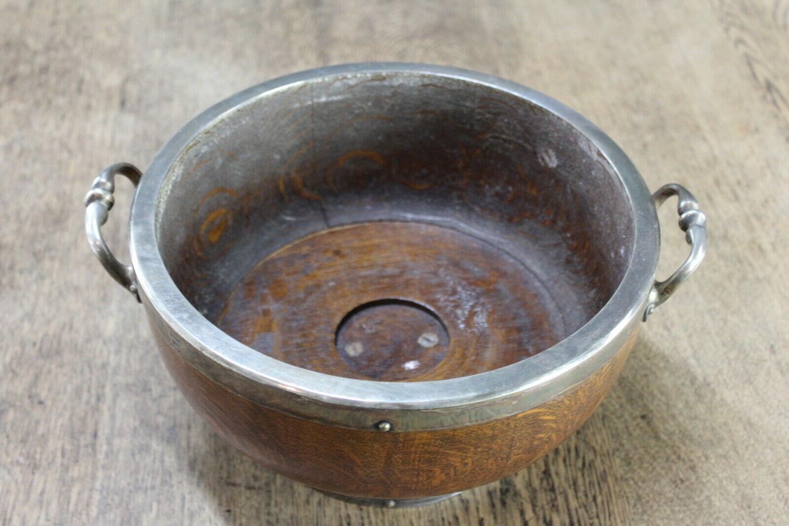 Early 20th Century Oak Salad Bowl - Kernow Furniture