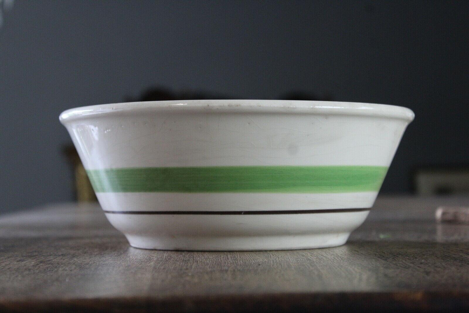 Vintage Glazed Mixing Bowl Kitchenalia - Kernow Furniture