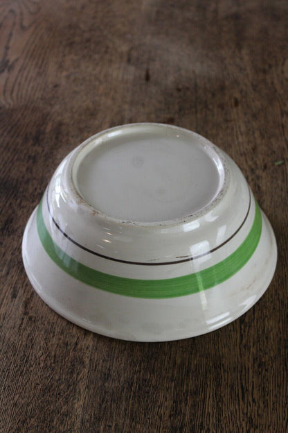 Vintage Glazed Mixing Bowl Kitchenalia - Kernow Furniture