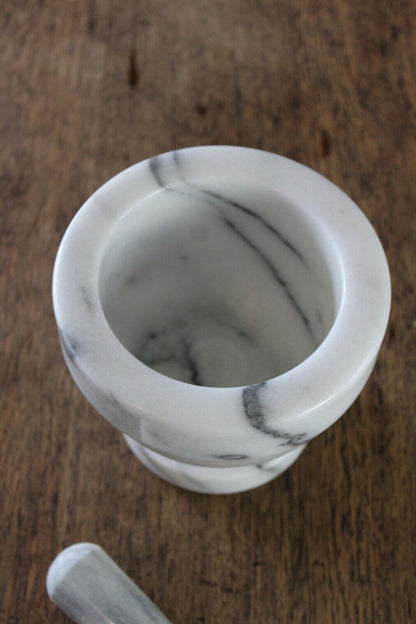 Marble Pestle & Mortar - Kernow Furniture