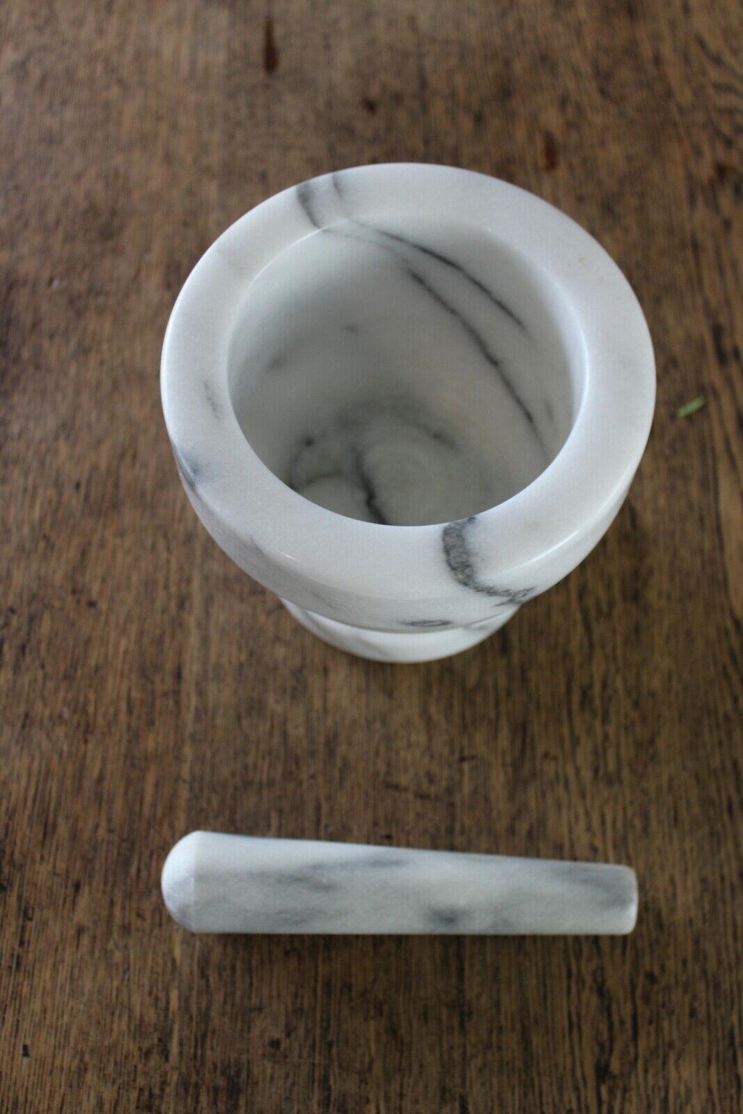 Marble Pestle & Mortar - Kernow Furniture