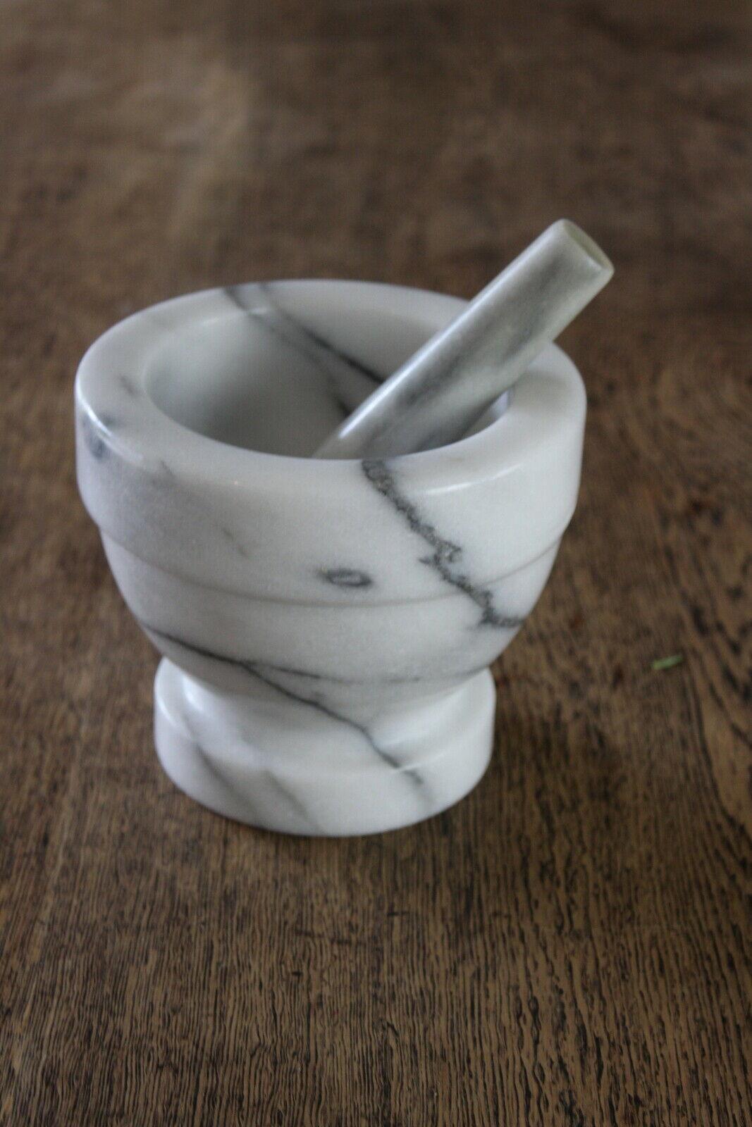 Marble Pestle & Mortar - Kernow Furniture