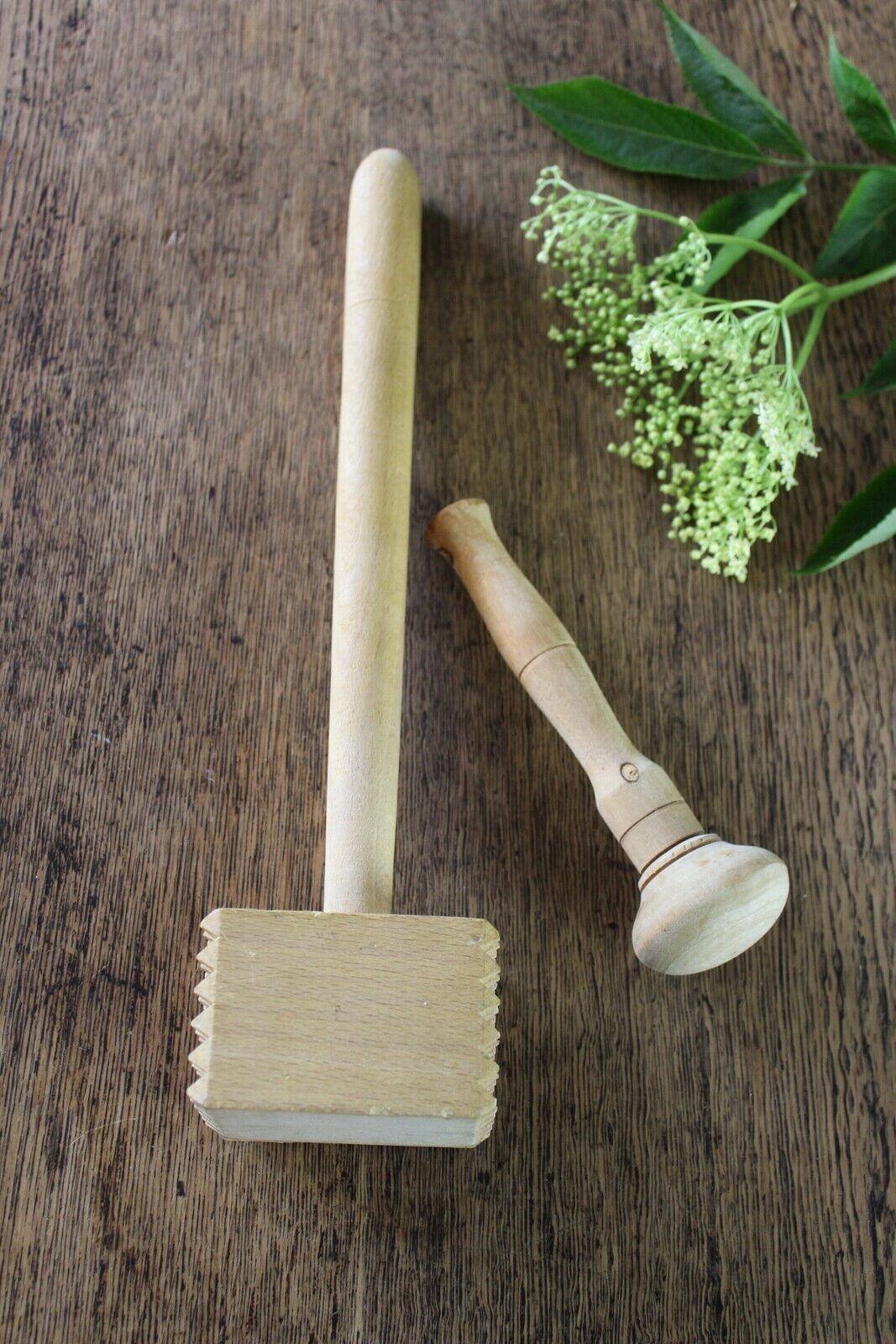 Wooden Mallet & Cocktail Muddler - Kernow Furniture