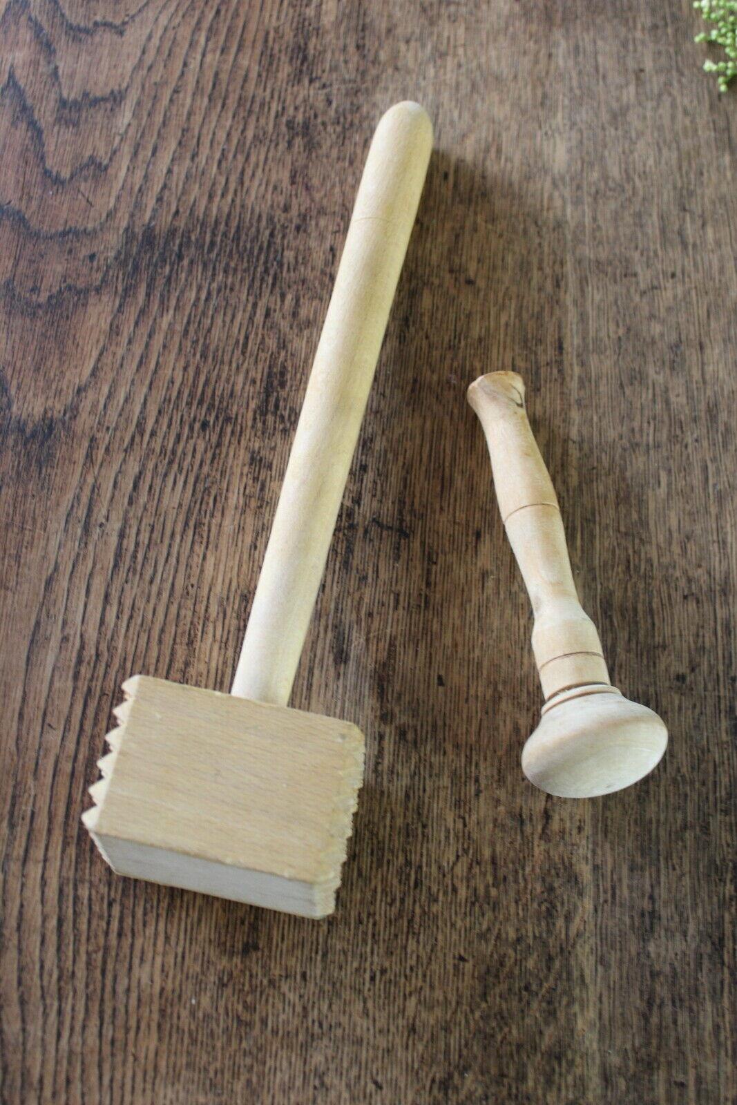 Wooden Mallet & Cocktail Muddler - Kernow Furniture