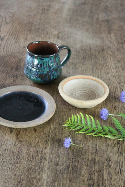 3 Vintage Pieces Studio Pottery - Kernow Furniture