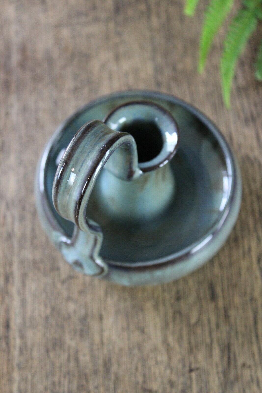 Bolingey Cornish Pottery Candle Holder Chamber Stick - Kernow Furniture