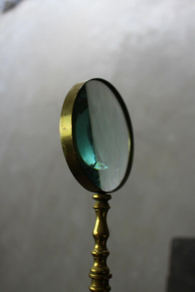 Antique Brass Magnifying Glass - Kernow Furniture