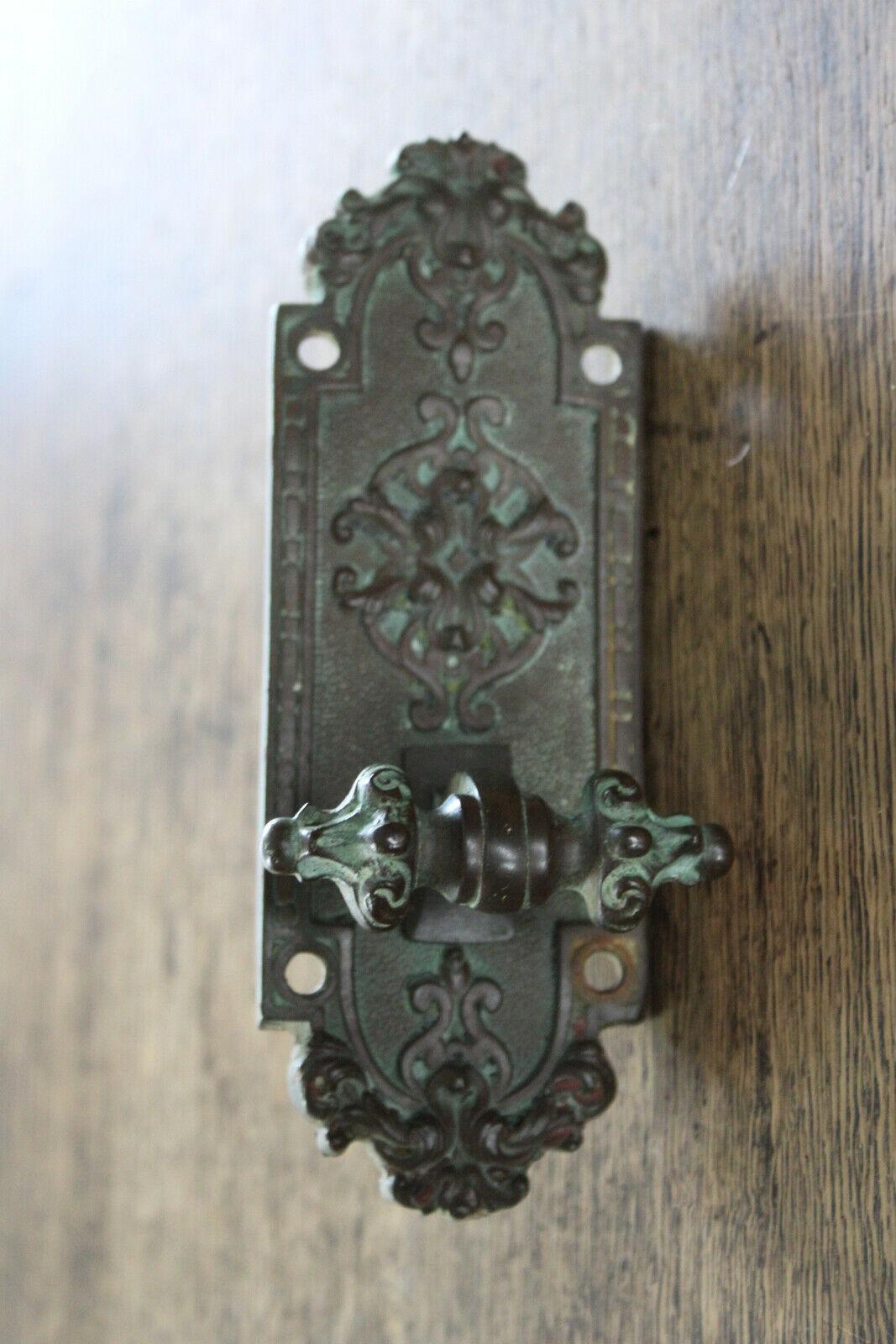 Antique Cast Brass Bell Pull Front Door - Kernow Furniture