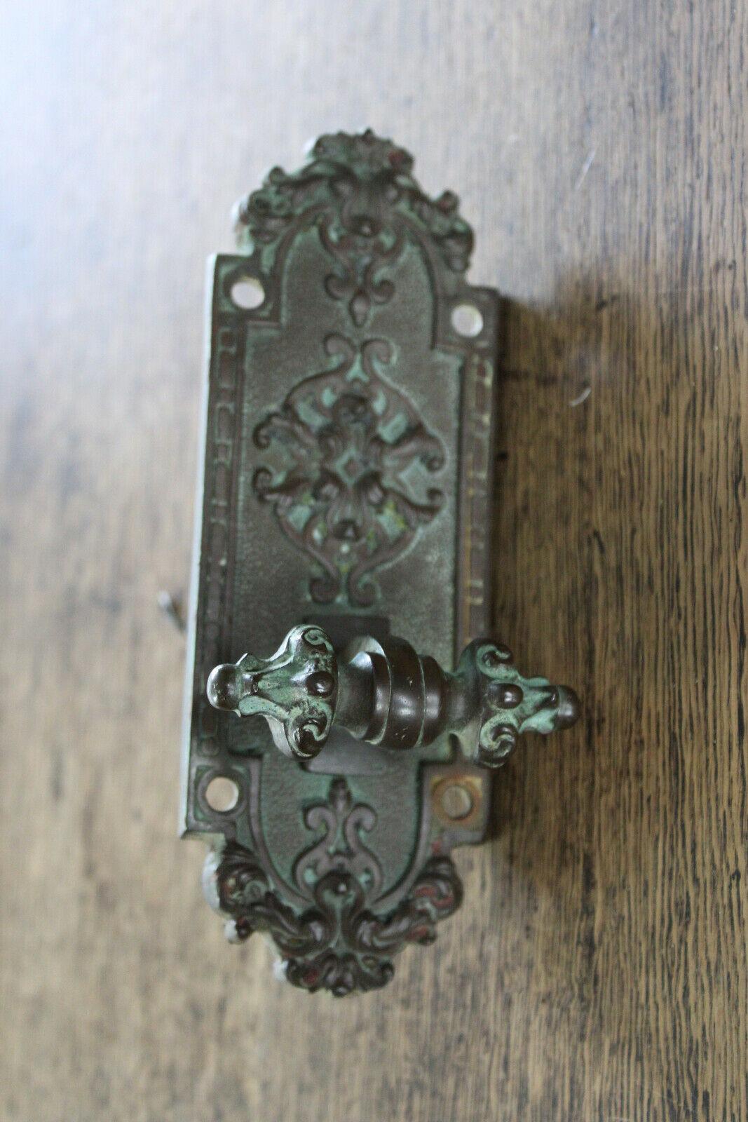 Antique Cast Brass Bell Pull Front Door - Kernow Furniture