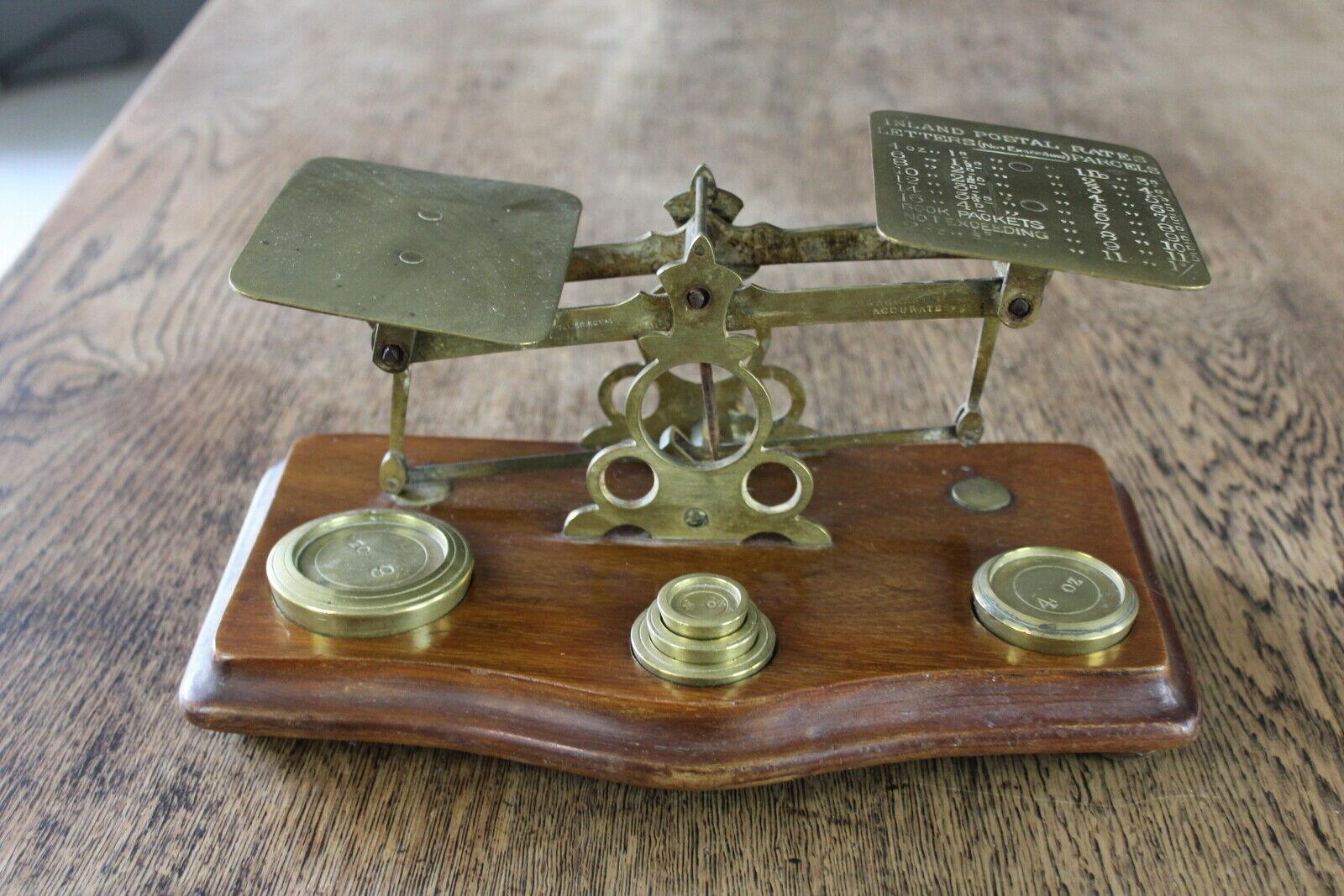 Vintage Postal Office Scales - Kernow Furniture