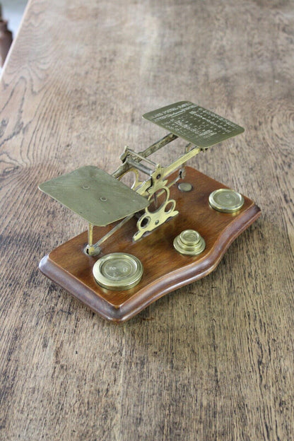 Vintage Postal Office Scales - Kernow Furniture