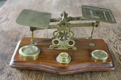 Vintage Postal Office Scales - Kernow Furniture