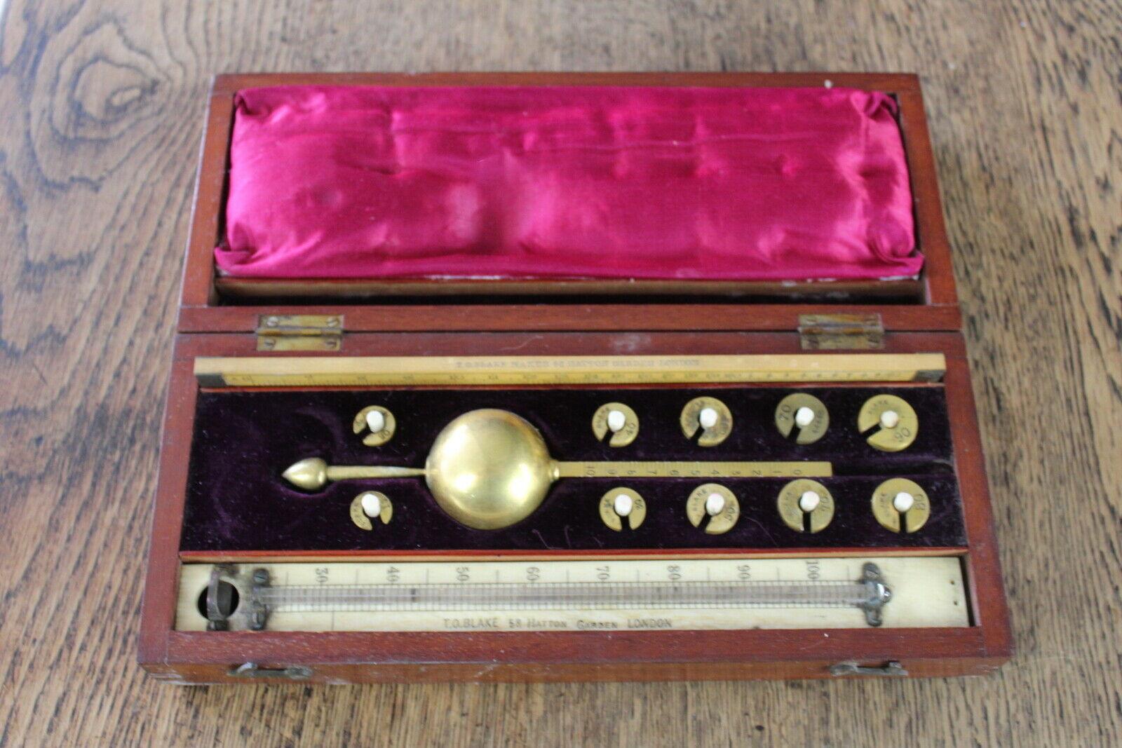 T O Blake Hydrometer Boxed - Kernow Furniture