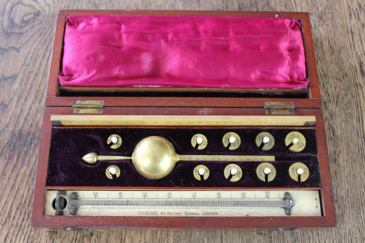 T O Blake Hydrometer Boxed - Kernow Furniture