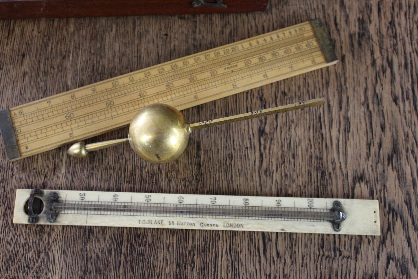 T O Blake Hydrometer Boxed - Kernow Furniture