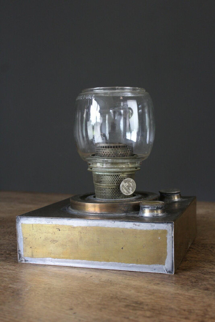 Brass Paraffin Oil Lamp - Kernow Furniture