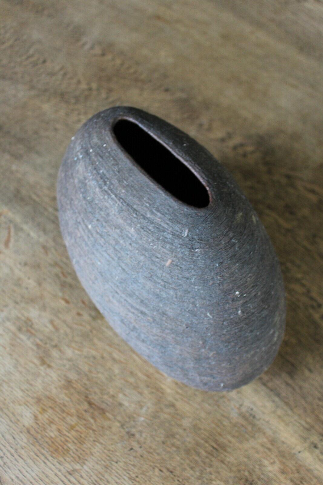 Unusual Studio Pottery Vase - Kernow Furniture