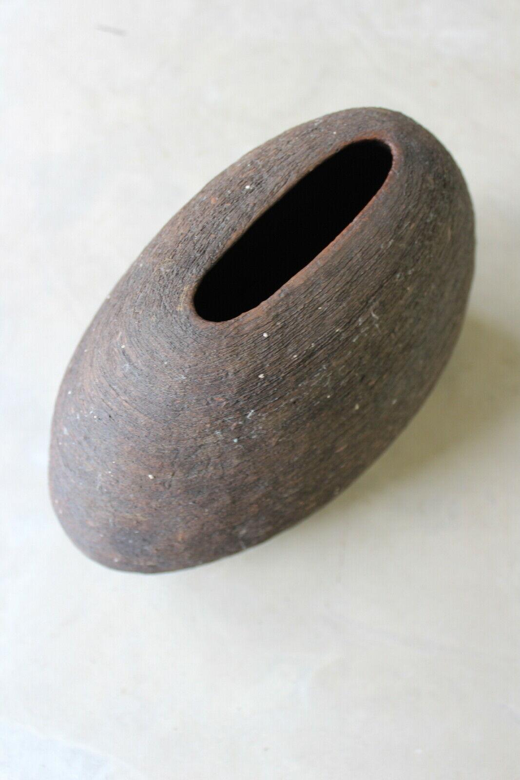 Unusual Studio Pottery Vase - Kernow Furniture