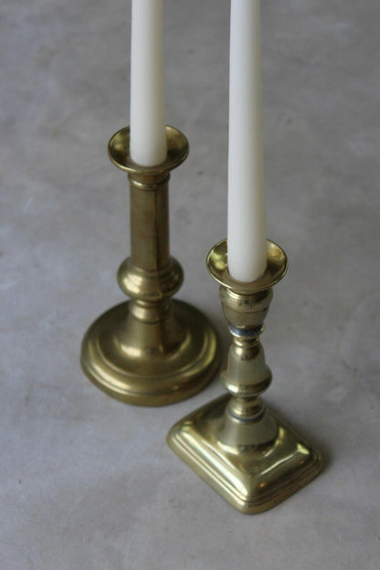 Brass Candlesticks - Kernow Furniture