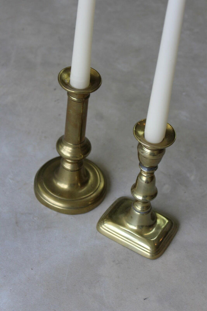Brass Candlesticks - Kernow Furniture