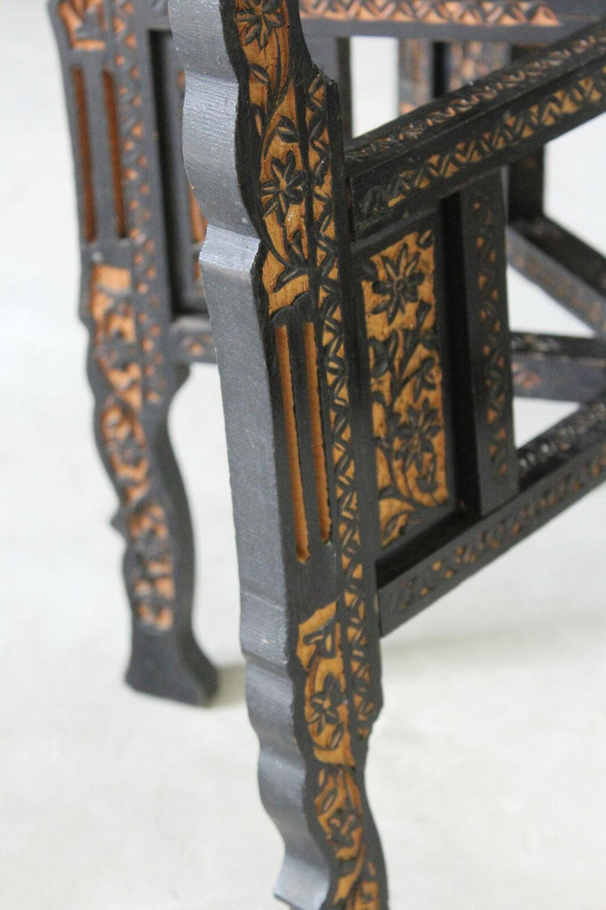 Eastern Brass Tray Table - Kernow Furniture