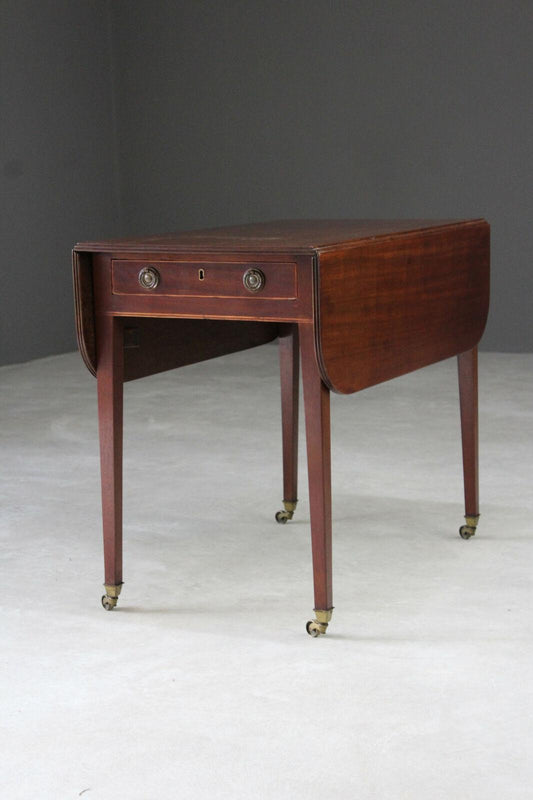 Mahogany Pembroke Table - Kernow Furniture