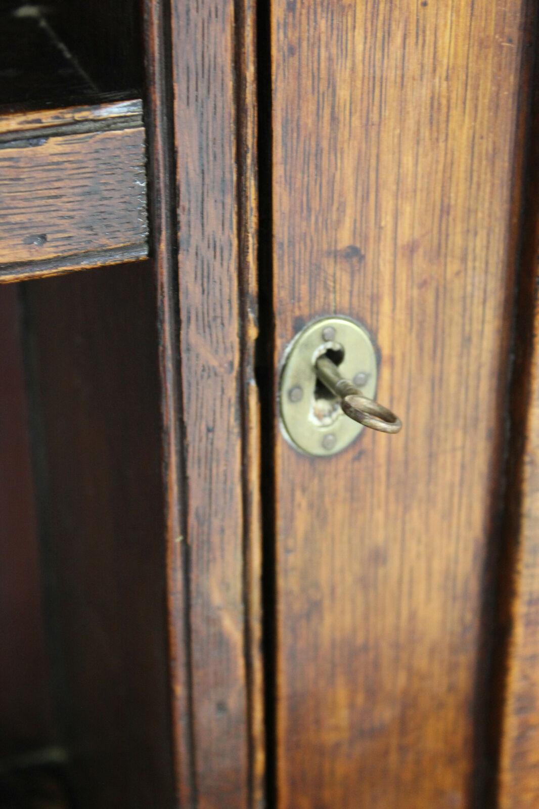 Georgian Oak Kitchen Dresser - Kernow Furniture