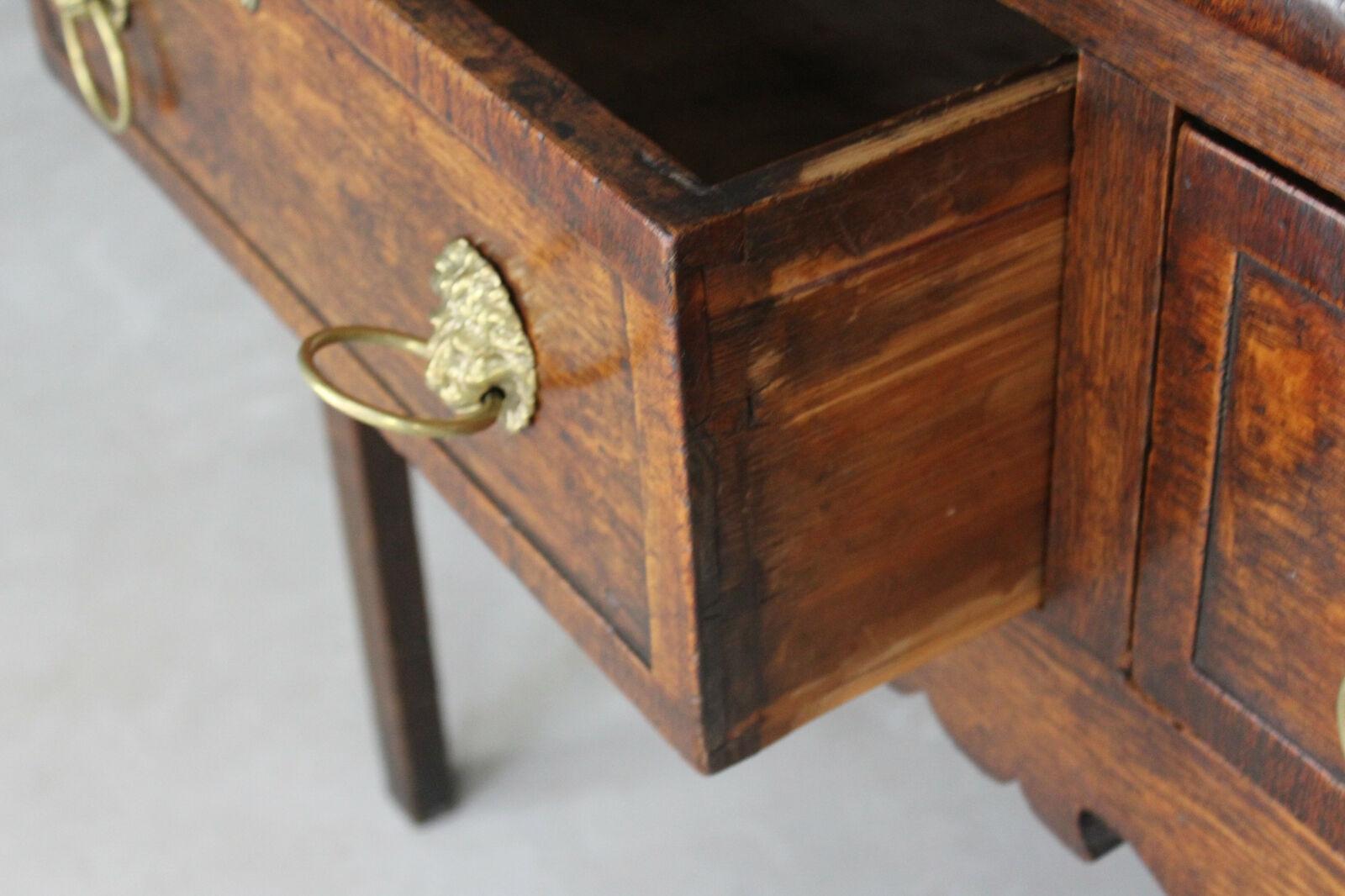 Georgian Oak Kitchen Dresser - Kernow Furniture