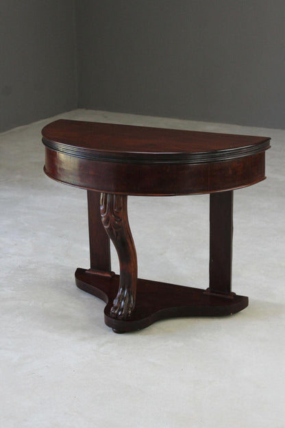 Mahogany Side Table - Kernow Furniture