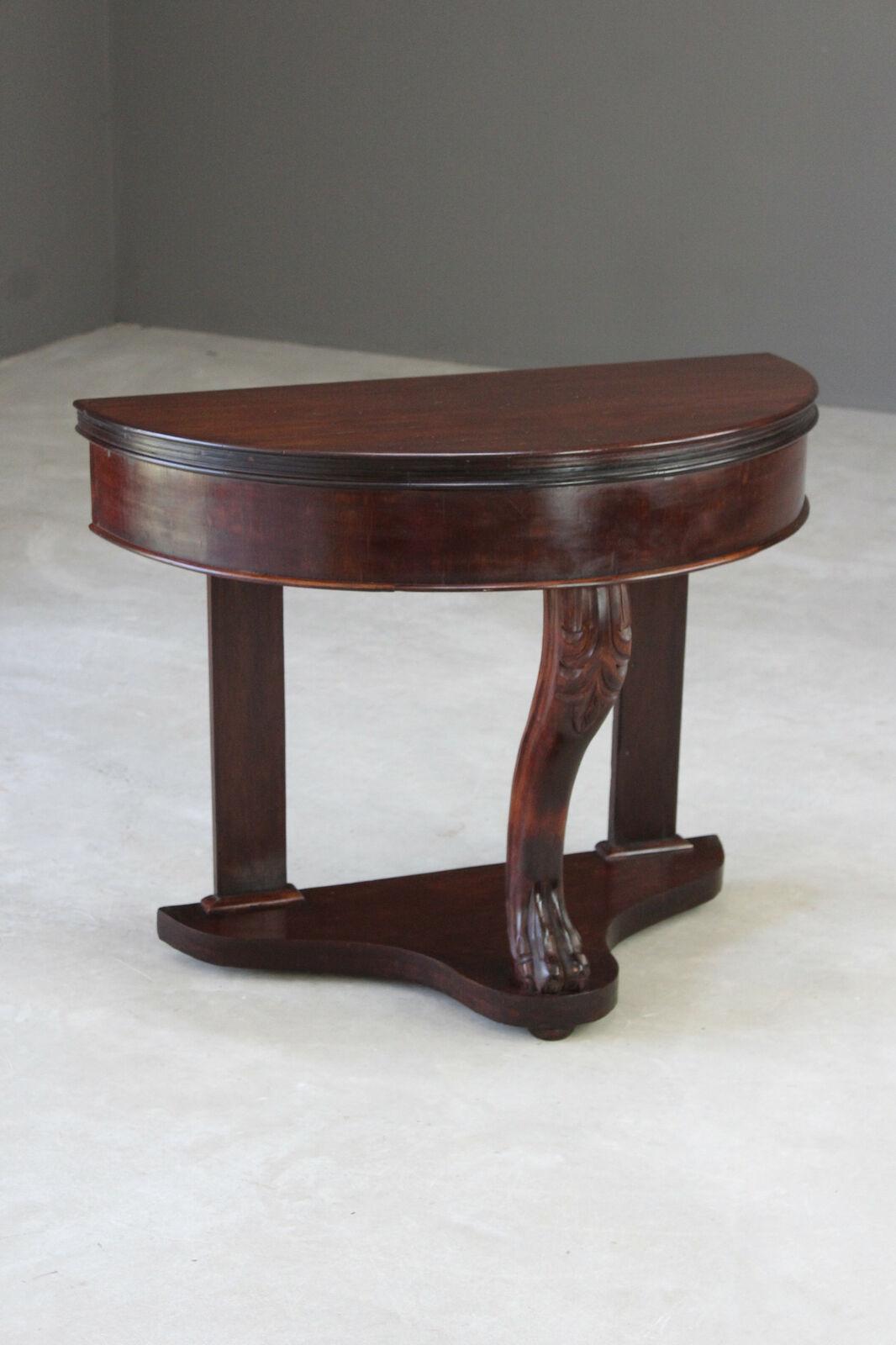 Mahogany Side Table - Kernow Furniture