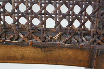 Antique Cane Commode - Kernow Furniture