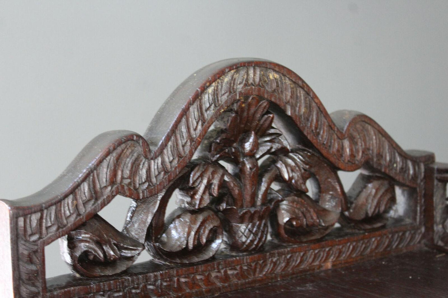 Carved Eastern Bookcase - Kernow Furniture