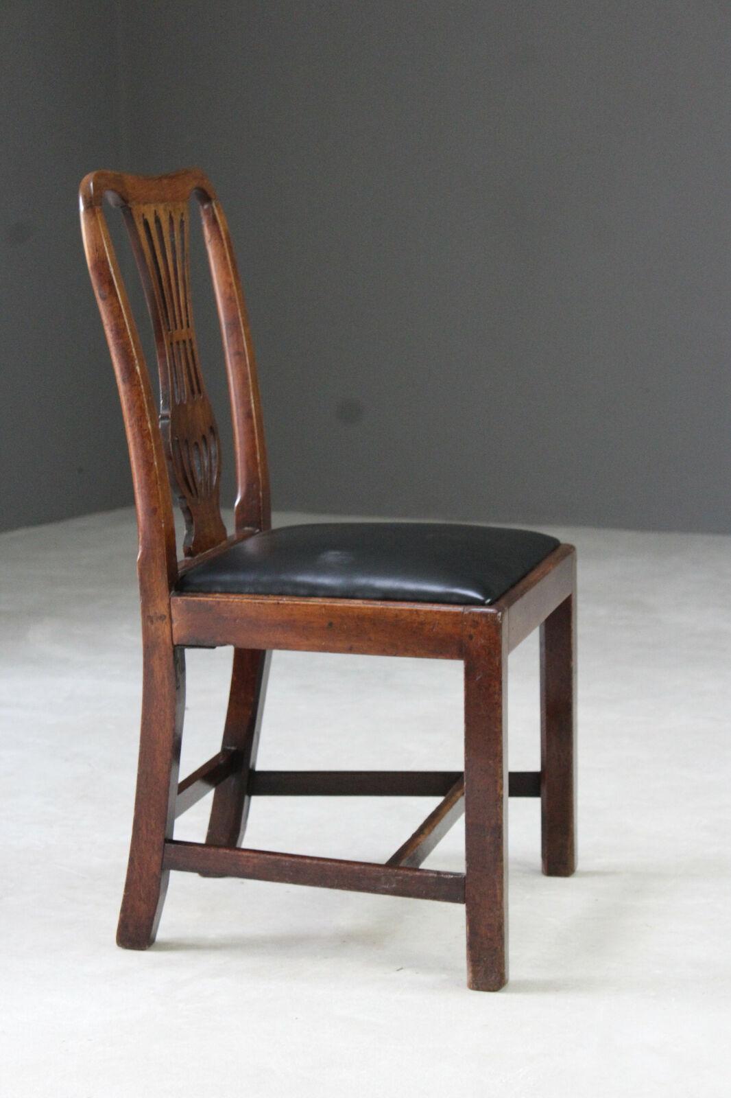 Single Mahogany Dining Chair - Kernow Furniture