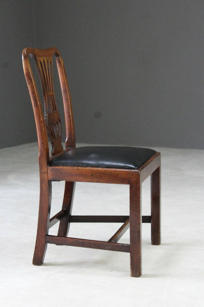 Single Mahogany Dining Chair - Kernow Furniture