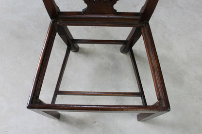 Single Mahogany Dining Chair - Kernow Furniture