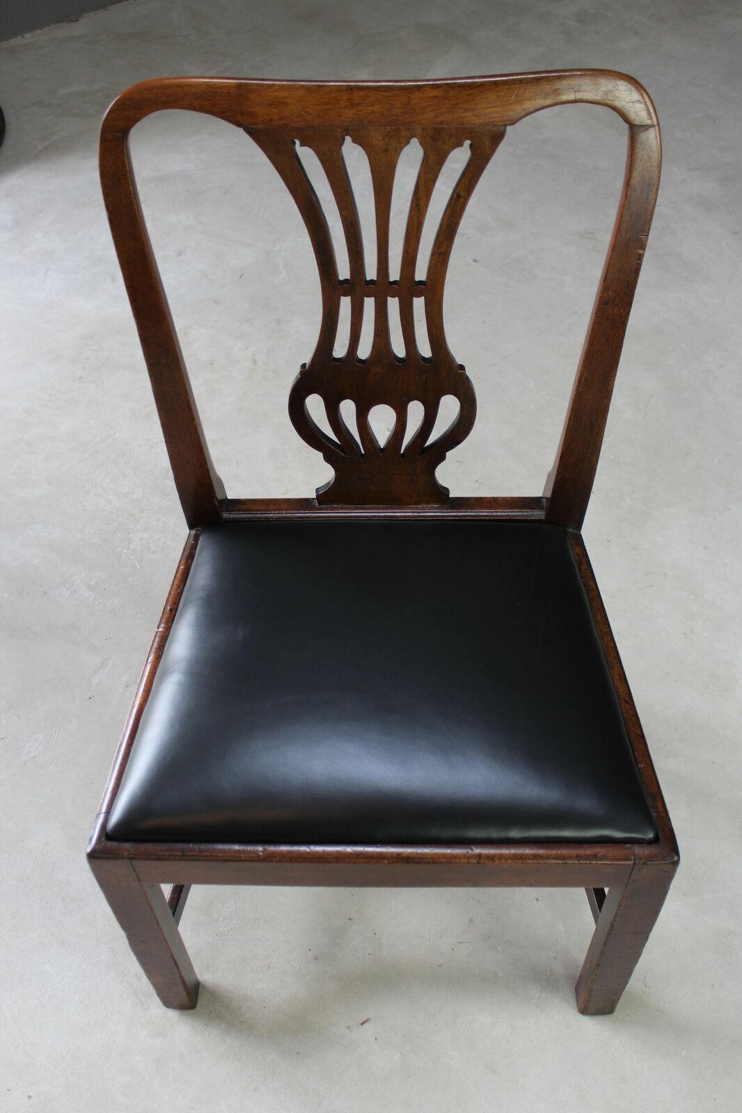 Single Mahogany Dining Chair - Kernow Furniture