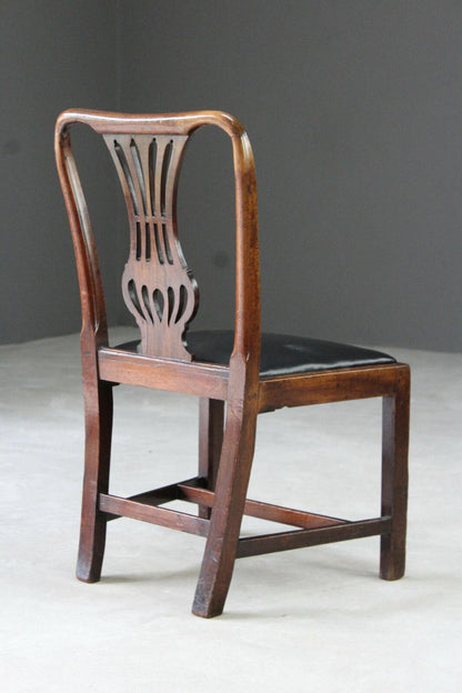 Single Mahogany Dining Chair - Kernow Furniture