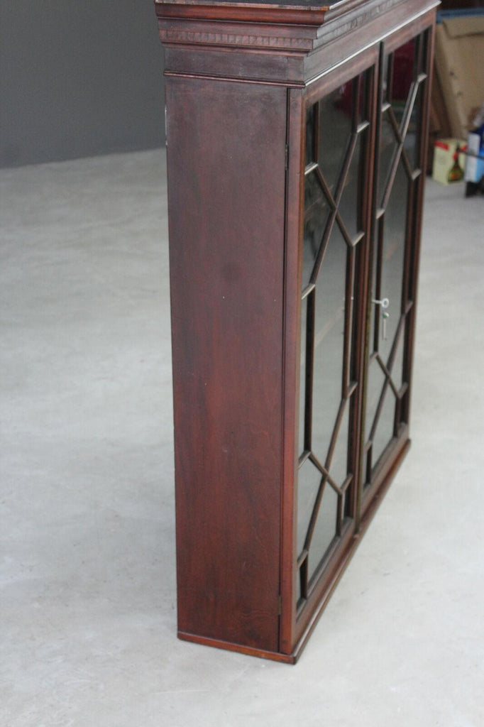 Antique Astragal Glazed Cabinet - Kernow Furniture